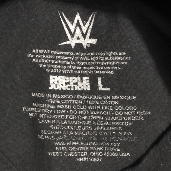 WWE licensed Chris Jericho T-Shirt- Large. “You Just Made the List”. - Picture 7 of 8